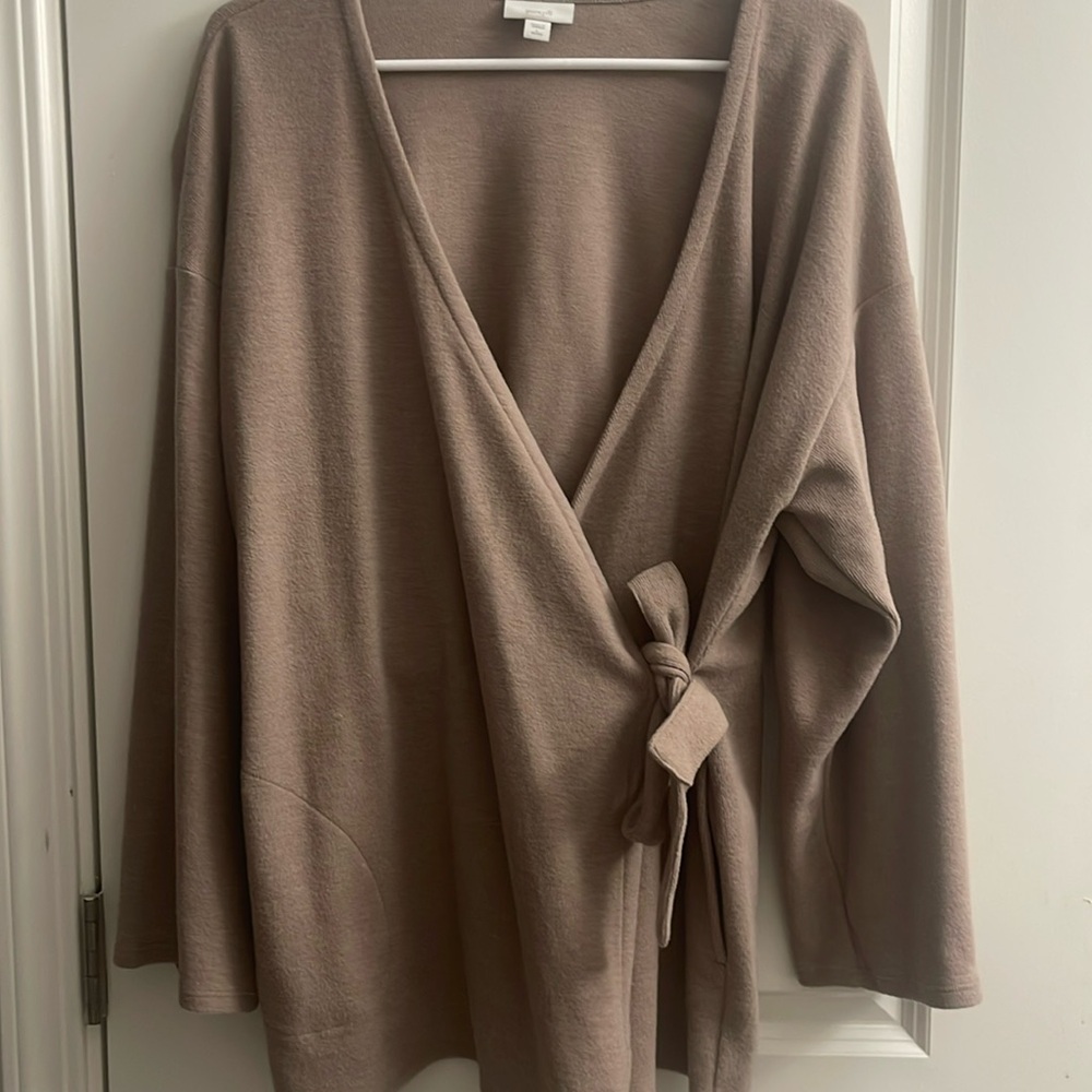 Pure Jill wrap sweater -